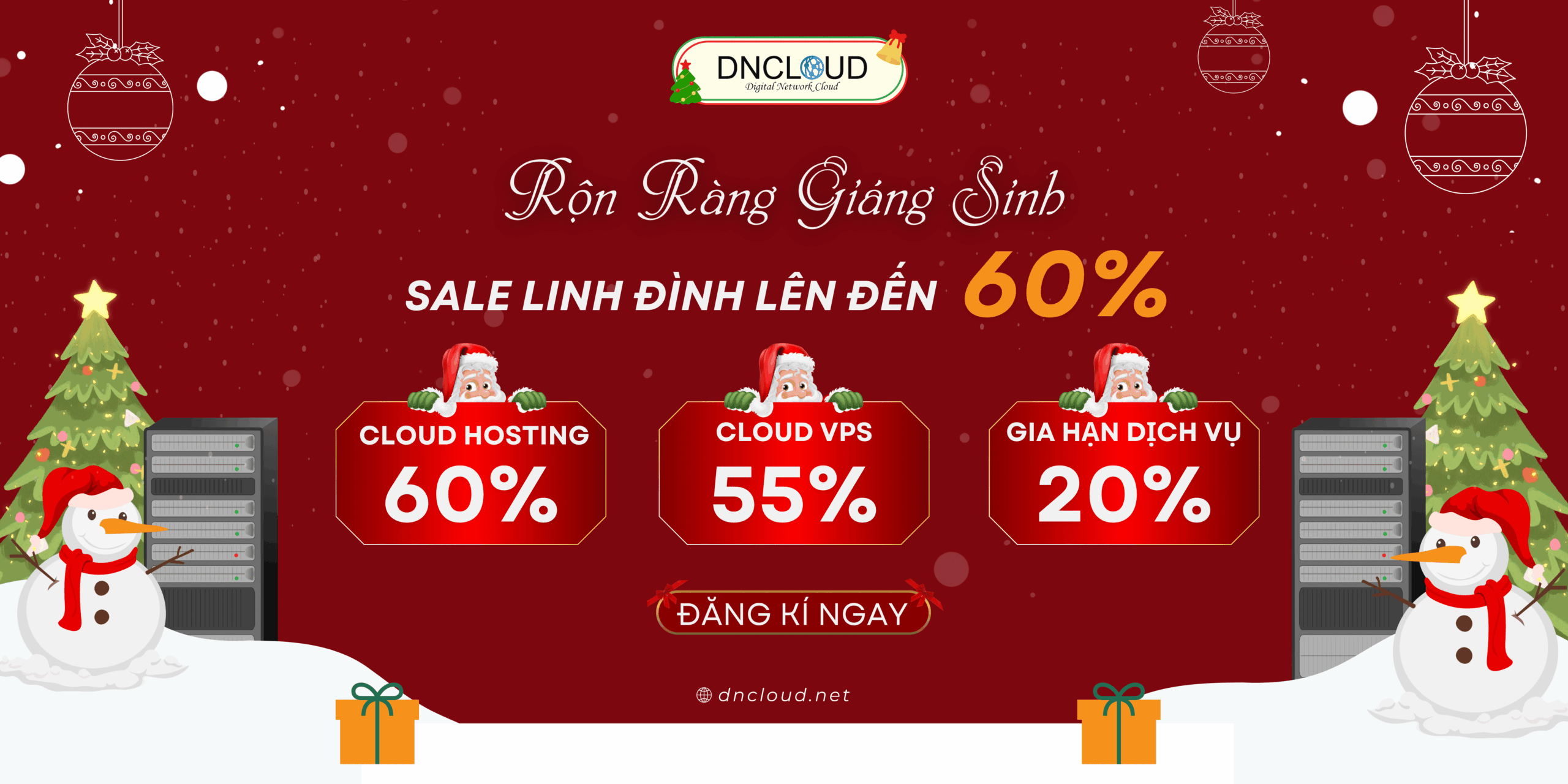 Rộn Ràng Giáng Sinh Deal Linh Đình Đến 60% Trọn Đời